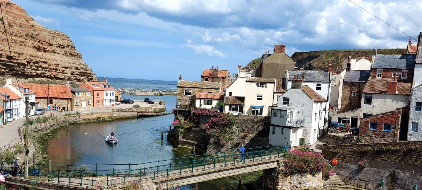 Staithes Beck from Sea Haven